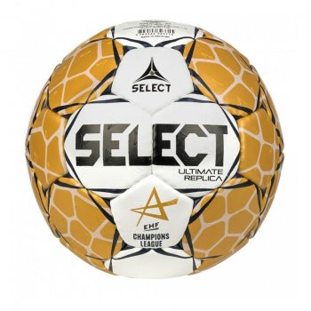 Házenkářský míč SELECT HB Ultimate replica EHF Champions League 2 - bílo-zlatá