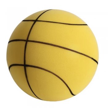 M MASTER Soft basketbal - 18 cm - lut