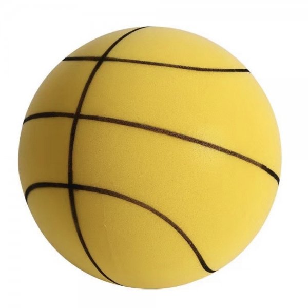 M MASTER Soft basketbal - 18 cm - lut