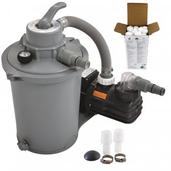 Akn set - pskov filtrace Expert - prtok 6.813 l/h + filtran npl AVENLI Fiber Ball 400g