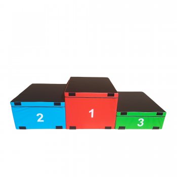 Stupn vtz - set trninkovch plyo box MASTER Soft 30, 45 a 60 cm
