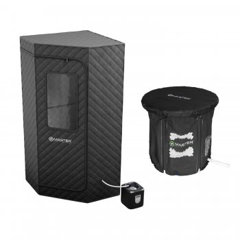Otuovac set - Osobn parn sauna MASTER SmartSteam + Koupac k MASTER 80 x 75 cm