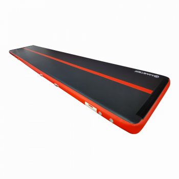 Airtrack MASTER nafukovac nnka 800 x 150 x 20 cm - ern - erven - 2. jakost