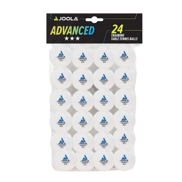 Mky na stoln tenis JOOLA Advanced Training *** 24 ks - bl