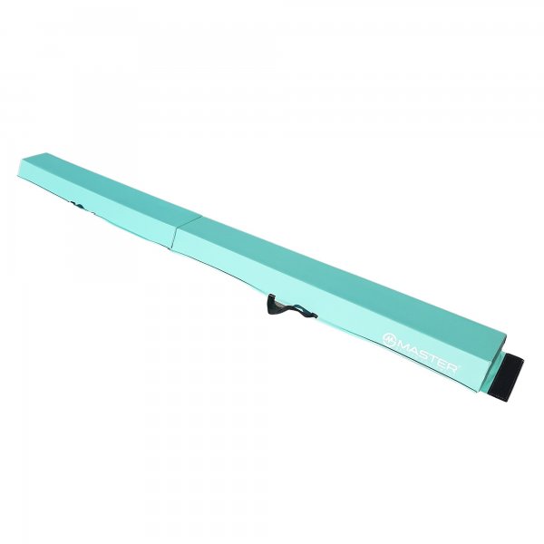 Gymnastick kladina MASTER 240 x 15 cm EVA skldac - zelen