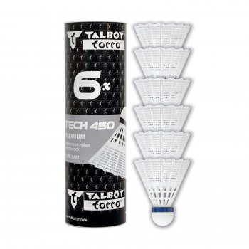 Badmintonov mky TALBOT TORRO Tech 450 Medium 6ks - bl