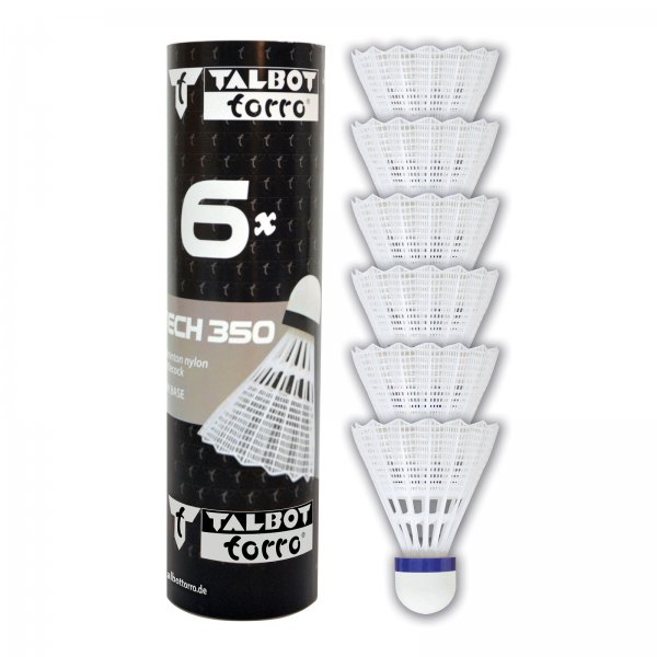 Badmintonov mky TALBOT TORRO Tech 350 Medium 6ks - bl