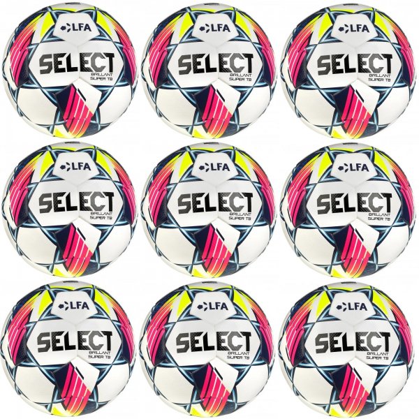 Vhodn akn set - 9x Fotbalov m SELECT FB Brillant Super TB CZ Chance Liga 2024/25 5 blo-modr