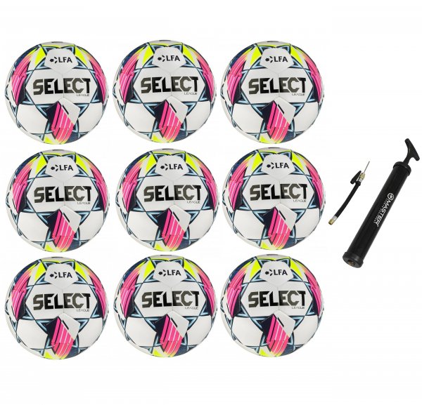 Vhodn set - 9 x Fotbalov m SELECT FB League CZ Chance Liga 2024/25 5 blo-modr