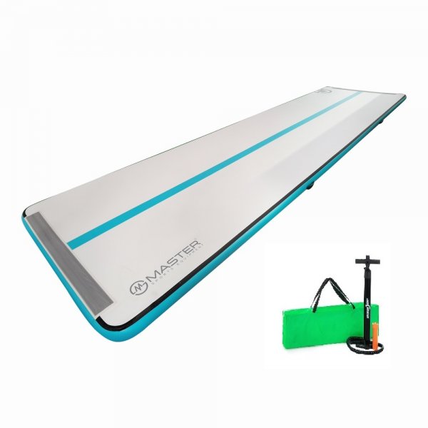 Airtrack MASTER S-Pro nafukovac nnka 600 x 150 x 10 cm - ed - modrozelen - 2. jakost