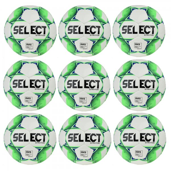 Vhodn akn set - 9x Fotbalov m SELECT FB Stratos 5 - blo-zelen