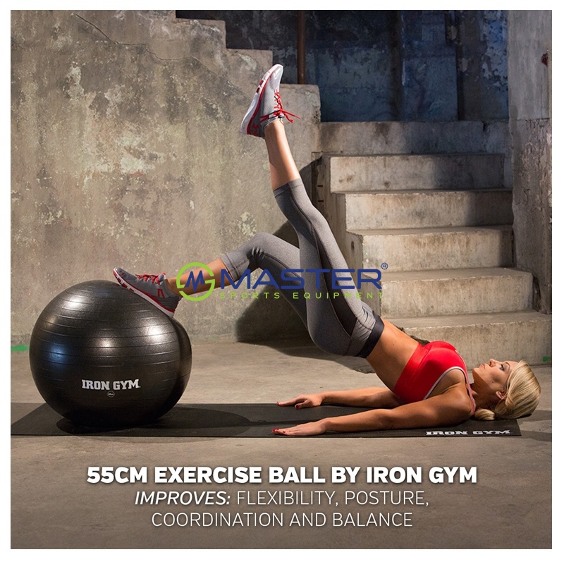 Gymnasticky mi IRON GYM Exercise Ball 65 cm MASTERSPORT.CZ