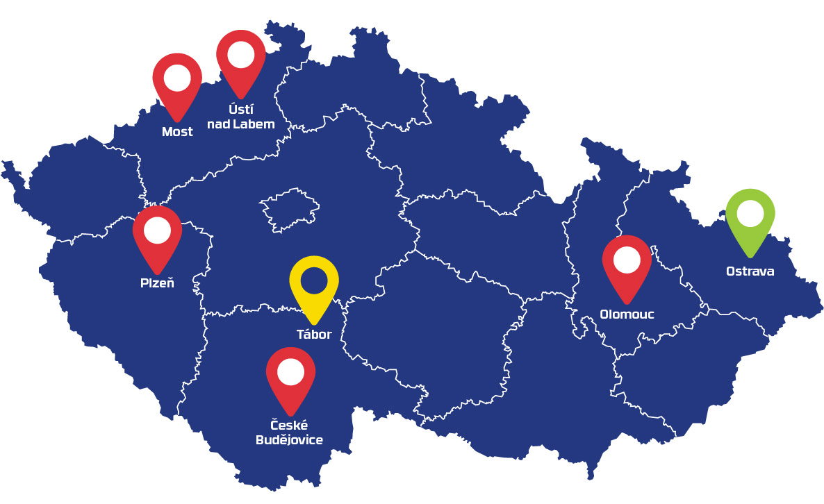 jumpcentra Cesko